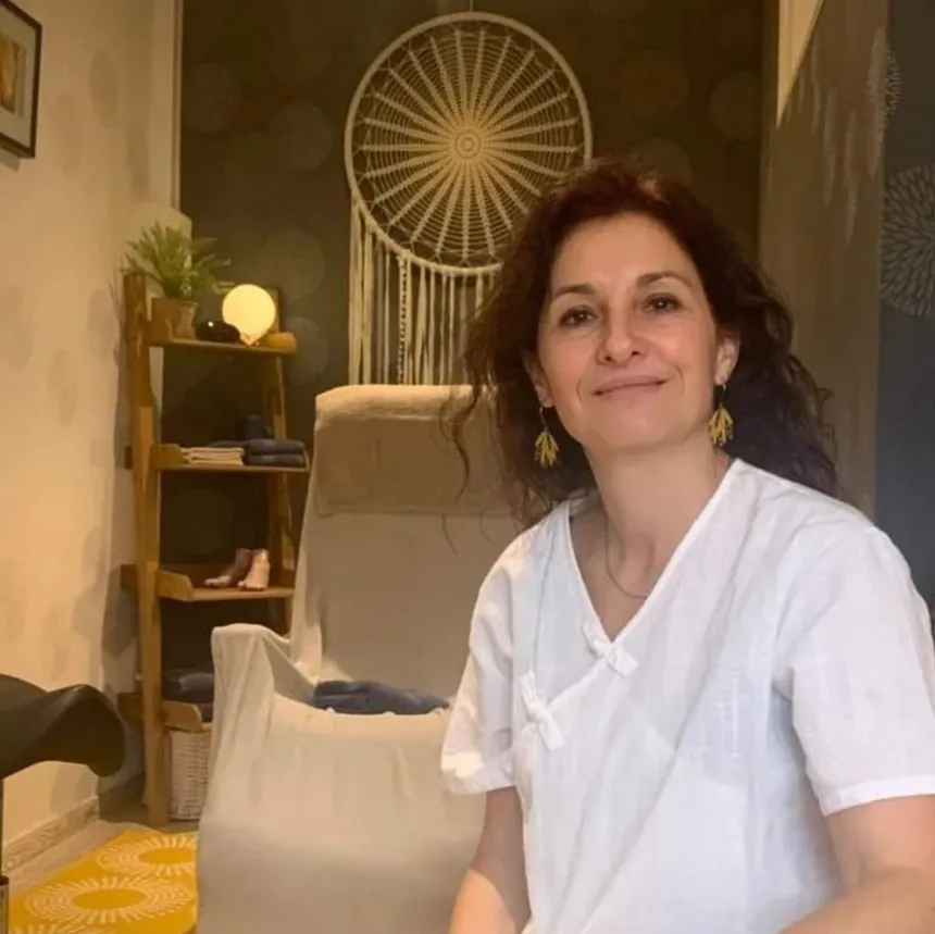 Pauline, réflexologue plantaire
